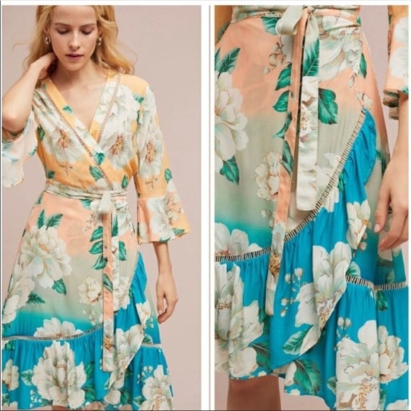 Anthropologie Dresses & Skirts - 🆕NWT Farm Rio Wrap Dress -Anthropologie exclusive